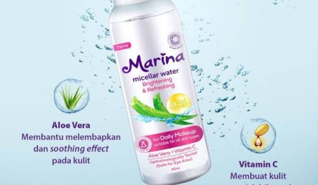 Cek Ingredients Marina Micellar Water Brightening and Refreshing