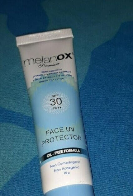 Cek Ingredients Melanox Face UV Protector SPF 30 PA++