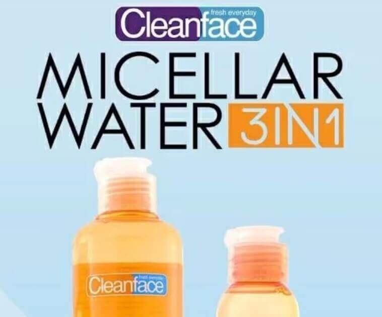 Cek Ingredients Micellar Water Clean Face For oily Skin