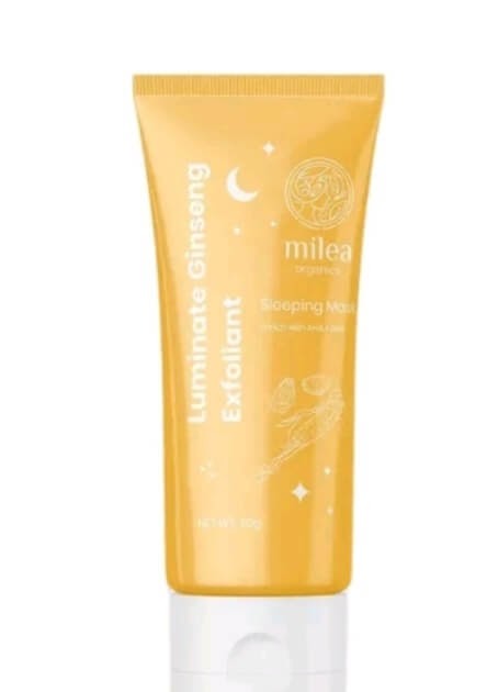 Cek Ingredients Milea Luminate Ginseng Exfoliant Sleeping Mask