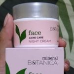 Cek Ingredients Mineral Botanica Face Acne Care Night Cream