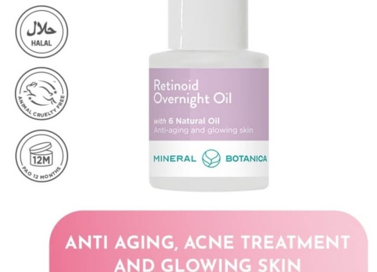 Cek Ingredients Mineral Botanica Retinoid Overnight Oil