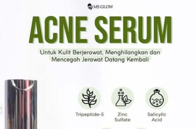 Cek Ingredients Ms Glow Acne Serum