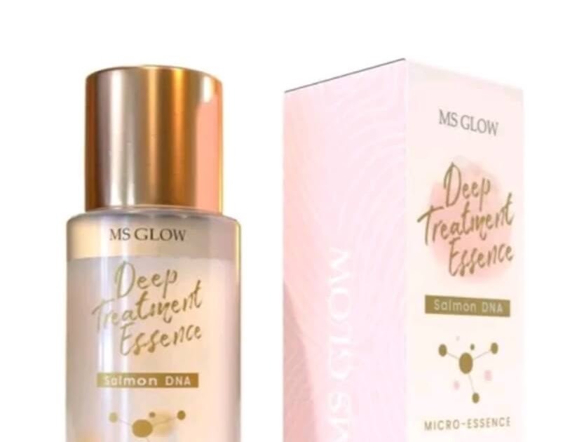 Cek Ingredients MS Glow Deep Treatment Essence with Salmon DNA