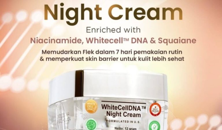 Cek Ingredients Ms Glow WhiteCellDNA Night Cream