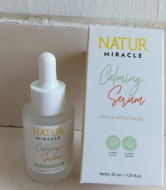 Cek Ingredients Natur Miracle Calming Face Serum