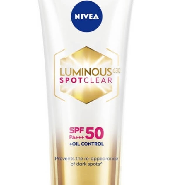 Cek Ingredients NIVEA Luminous Anti-Dark Spot Face Sunscreen SPF 50 PA+++