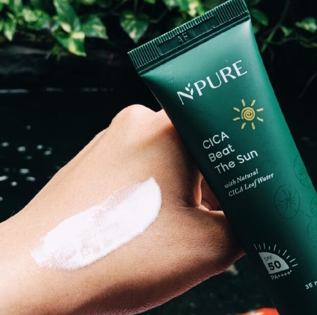 Cek Ingredients N'Pure Cica Beat the Sun SPF 50 PA++++