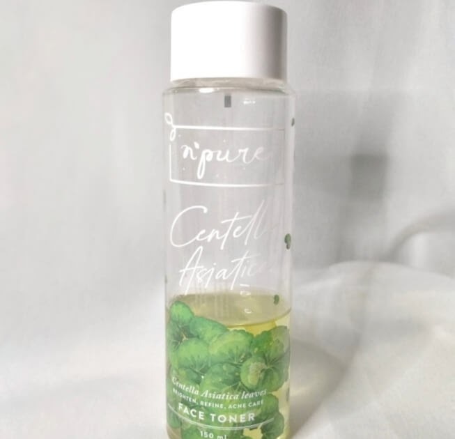 Cek Ingredients N'pure Cica Toner