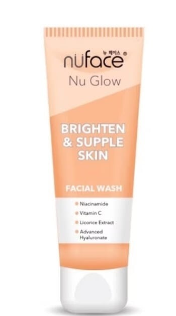 Cek Ingredients Nuface Nu Glow Brighten & Supple Skin Facial Wash