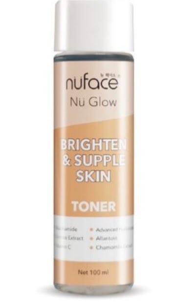Cek Ingredients Nuface Nu Glow Brighten & Supple Skin Toner