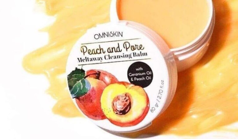 Cek Ingredients Omniskin Peach & Pore Meltaway Cleansing Balm