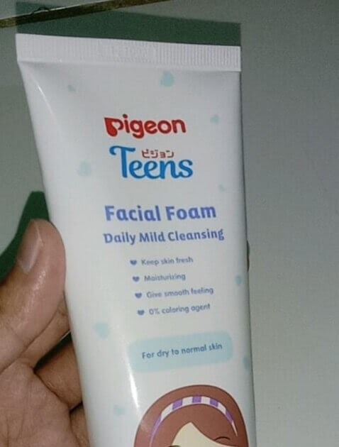 Cek Ingredients Pigeon Teens Daily Mild Cleansing Facial Foam