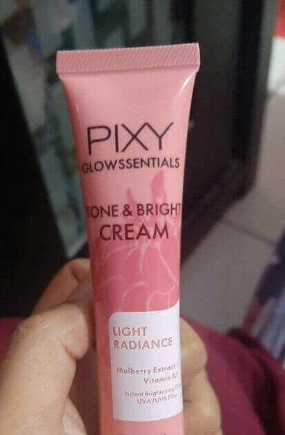 Cek Ingredients Pixy Glowssential Tone & Bright Cream (Tone Up Cream)