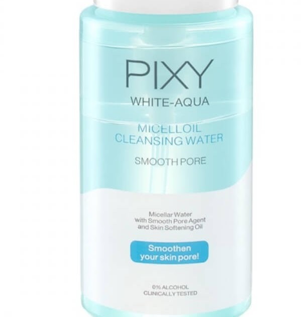 Cek Ingredients Pixy White Aqua MicellOil Cleansing water Smooth pores