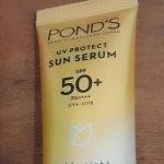 Cek Ingredients Pond's UV Protect Sun Serum SPF 50+ PA++++