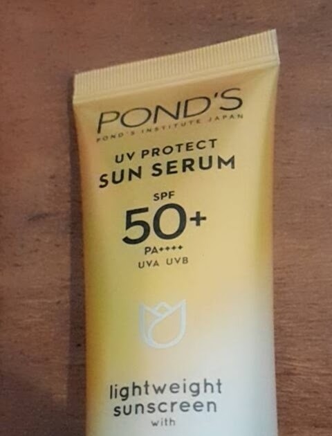 Cek Ingredients Pond's UV Protect Sun Serum SPF 50+ PA++++