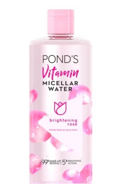 Cek Ingredients POND'S Vitamin Micellar Water Brightening Rose