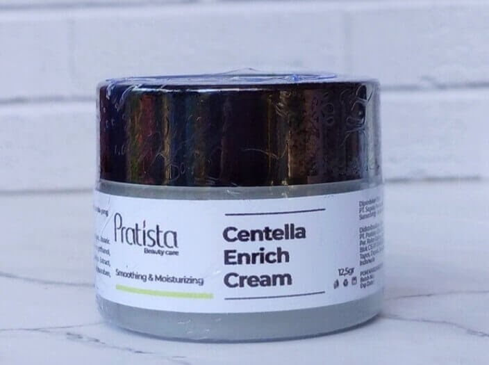 Cek Ingredients PRATISTA CENTELLA ENRICH CREAM