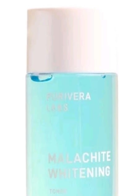 Cek Ingredients Purivera Botanicals Malachite Whitening Toner Essence