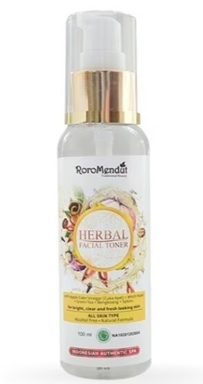 Cek Ingredients Roro Mendut Herbal Facial Toner