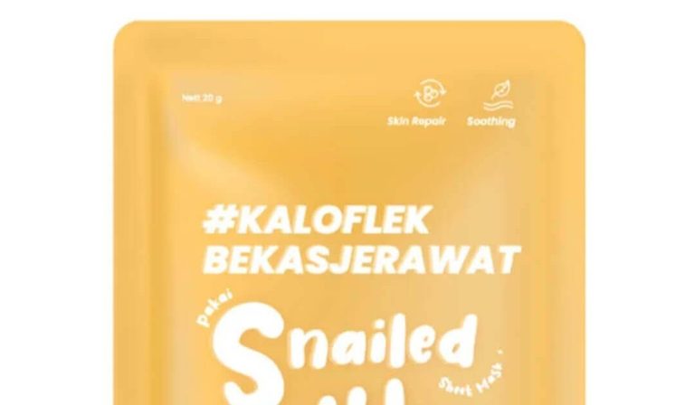 Cek Ingredients SALSA Snailed It Sheet Mask (Gold)