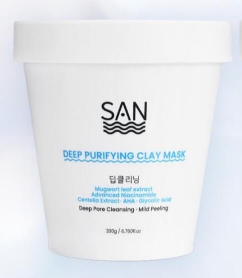 Cek Ingredients SAN Deep Purifying Clay Mask