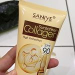 Cek Ingredients Saniye Sunscreen Collagen Whitening Moisturizing High Protection SPF 90+ PA+++