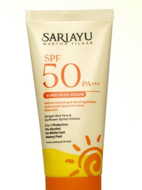 Cek Ingredients Sariayu Sunscreen Serum SPF 50 PA+++