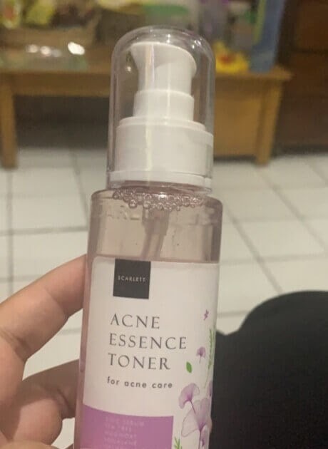 Cek Ingredients Scarlett Acne Essence Toner