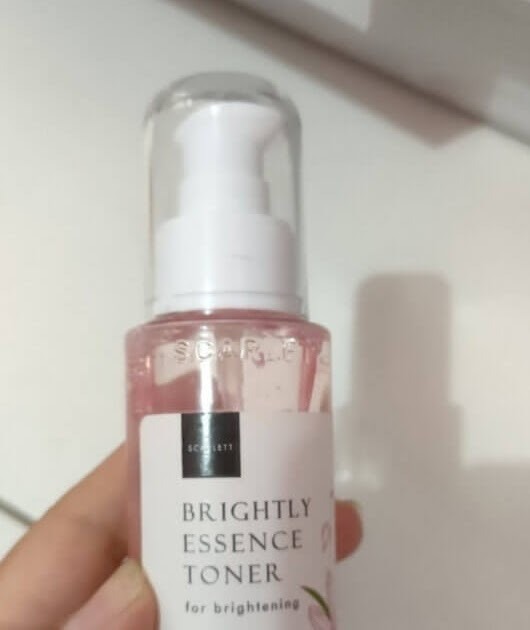 Cek Ingredients Scarlett Brightly Essence Toner