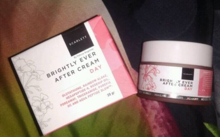 Cek Ingredients Scarlett Brightly Ever After Day Cream
