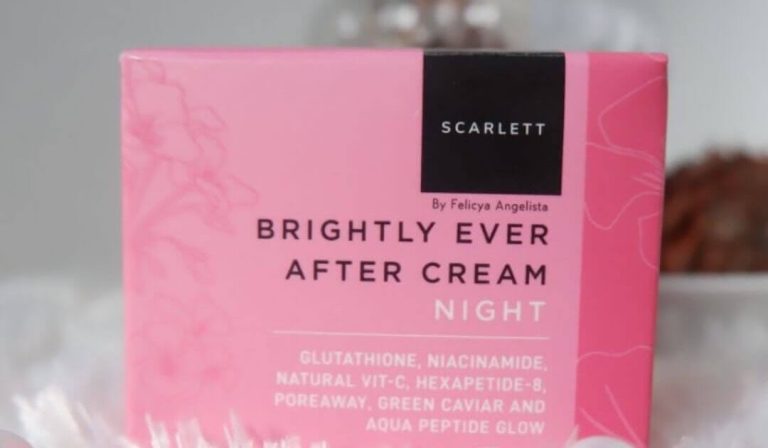 Cek Ingredients Scarlett Brightly Ever After Night Cream