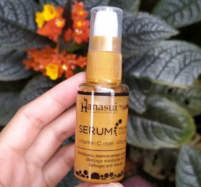 Cek Ingredients Serum Hanasui Whitening Gold