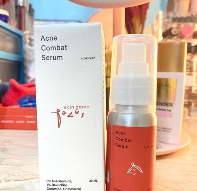 Cek Ingredients Skin Game Acne Combat Serum