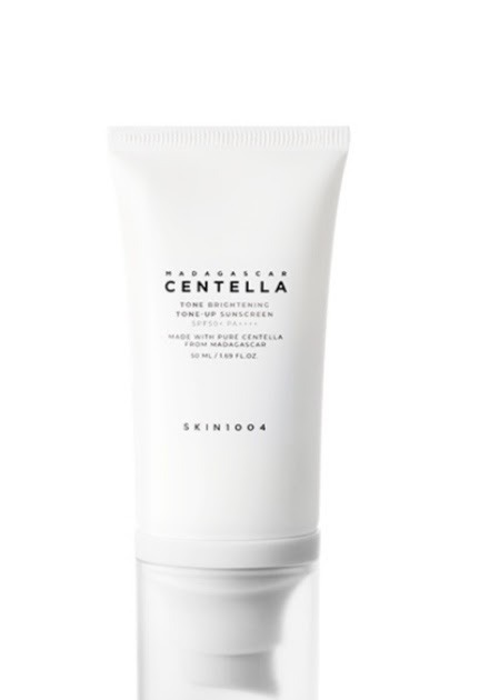 Cek Ingredients SKIN1004 Madagascar Centella Tone Brightening Tone-Up Sunscreen SPF50 PA++++ (Tutup Putih)
