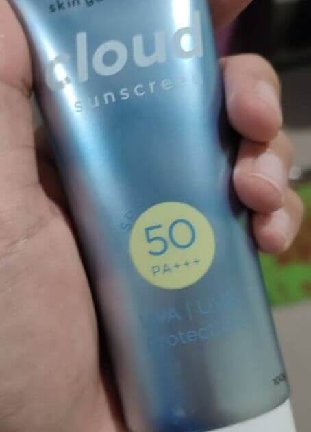 Cek Ingredients Skingame Cloud Sunscreen SPF 50 PA+++