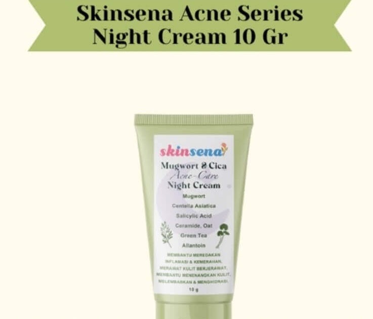 Cek Ingredients Skinsena Acne-Care Night Cream