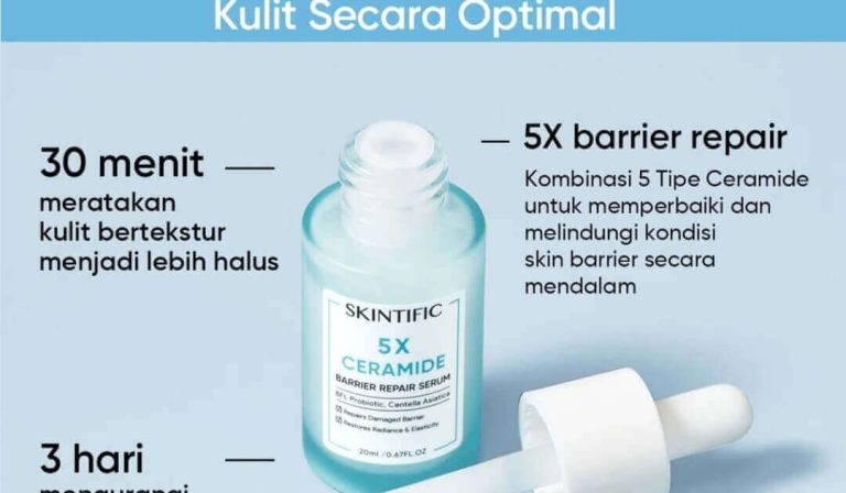 Cek Ingredients SKINTIFIC 5X Ceramide Barrier Repair Serum