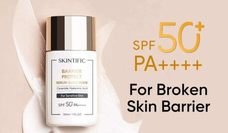 Cek Ingredients Skintific Barrier Protect Serum Sunscreen SPF 50+ PA++++