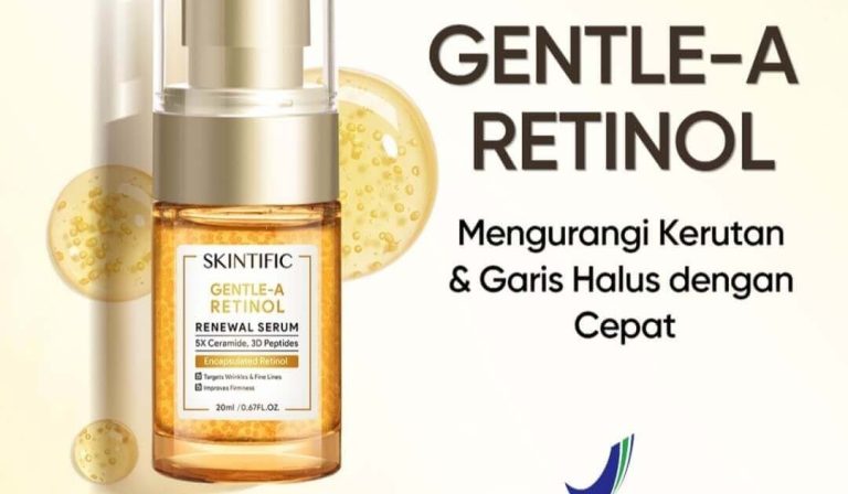 Cek Ingredients Skintific Gentle Retinol serum