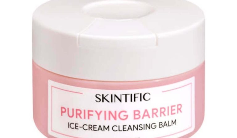 Cek Ingredients SKINTIFIC Purifying Barrier Ice Cream Cleansing Balm- Make Up Remover