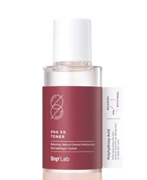Cek Ingredients SNP Lab PHA 5% Toner