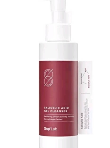 Cek Ingredients SNP Lab Salicylic Acid Gel Cleanser