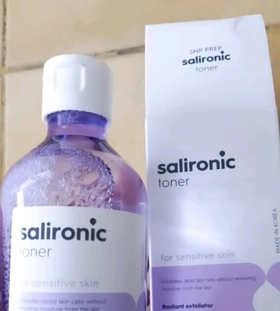 Cek Ingredients SNP Prep Salironic Toner