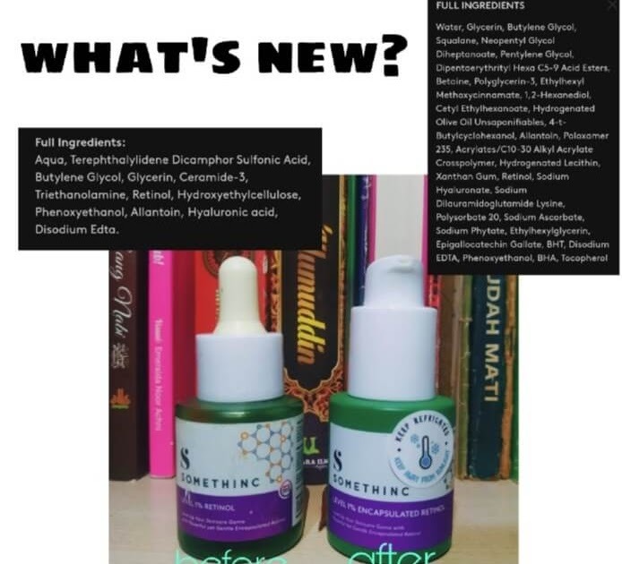Cek Ingredients Somethinc Level 1% Encapsulated Retinol Versi Baru