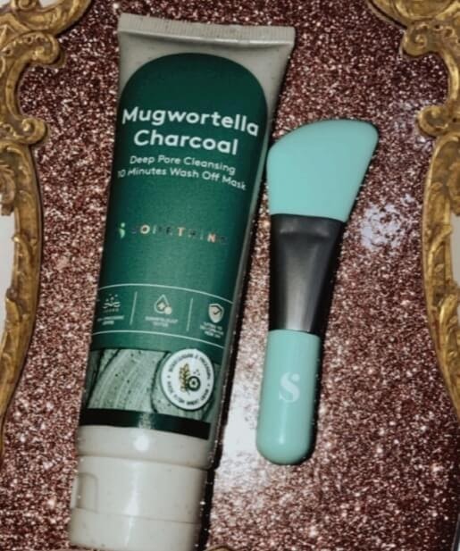 Cek Ingredients Somethinc Mugwortella Charcoal Deep Pore Cleanser Mask