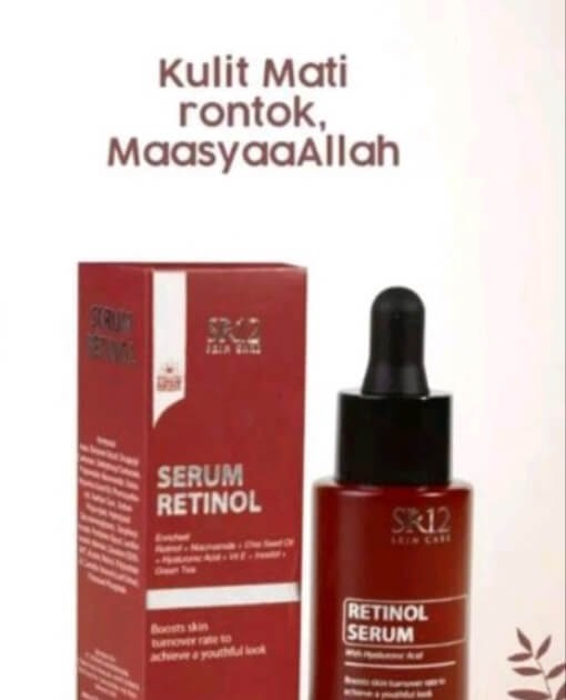 Cek Ingredients SR12 Retinol Serum