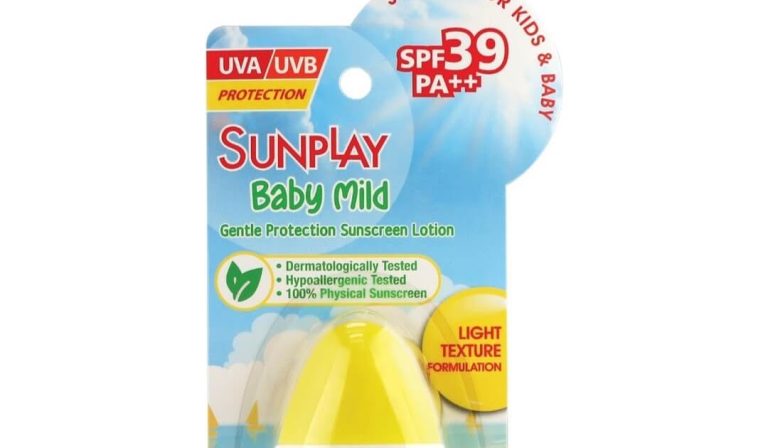 Cek Ingredients Sunplay Baby Mild Gentle Protection Sunscreen Lotion