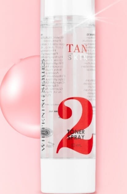 Cek Ingredients TanSkin Whitening Series Spray Toner